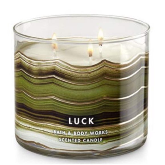 Bath & Body Works Other - New Bath & Body Works 3 Wick Candle Jade LUCK